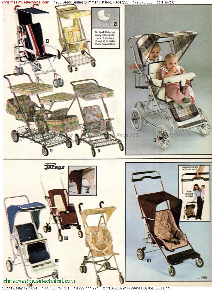 1983 Sears Spring Summer Catalog, Page 255