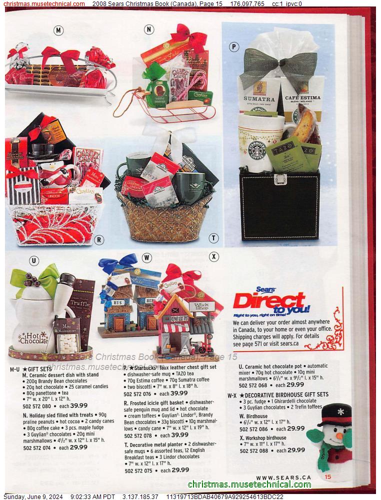 2008 Sears Christmas Book (Canada), Page 15