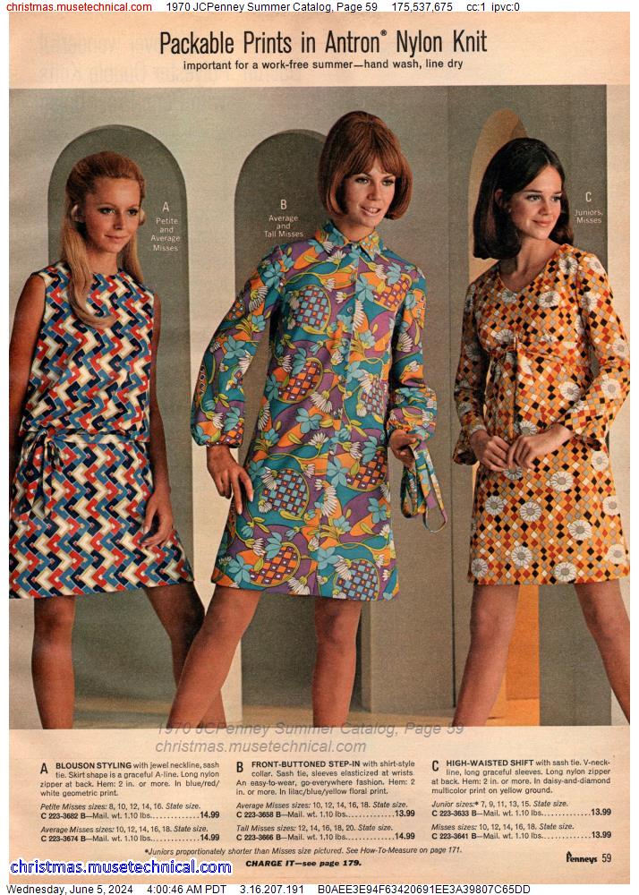 1970 JCPenney Summer Catalog, Page 59