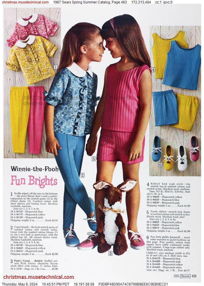 1967 Sears Spring Summer Catalog, Page 463