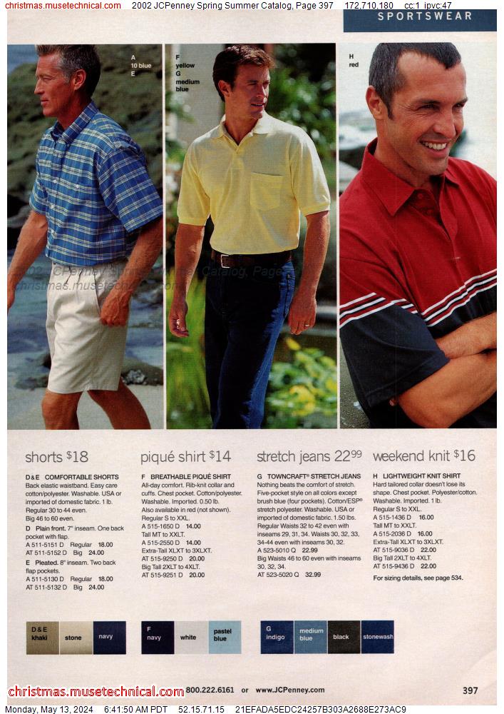 2002 JCPenney Spring Summer Catalog, Page 397