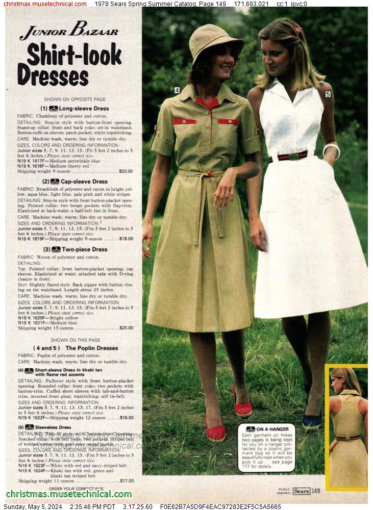 1978 Sears Spring Summer Catalog, Page 149