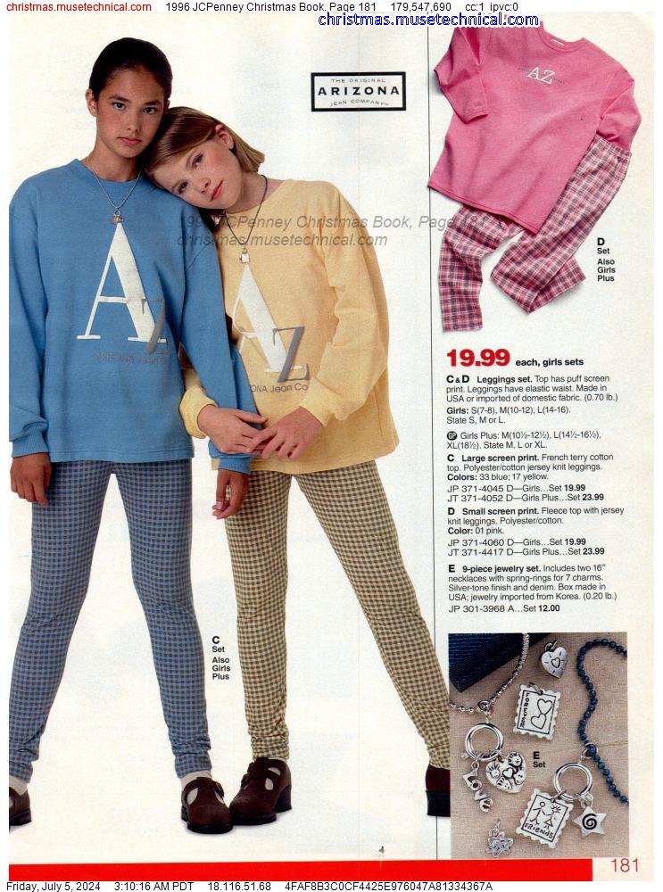 1996 JCPenney Christmas Book, Page 181