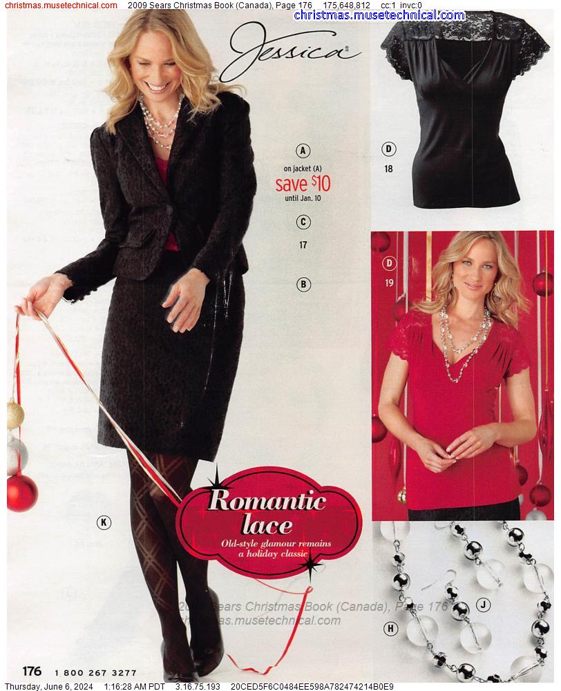 2009 Sears Christmas Book (Canada), Page 176