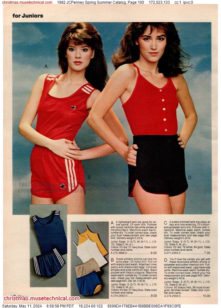 1982 JCPenney Spring Summer Catalog, Page 100