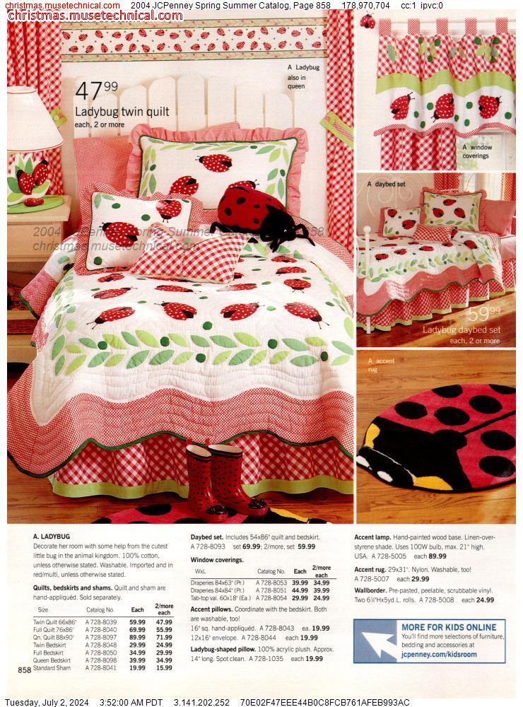 2004 JCPenney Spring Summer Catalog, Page 858
