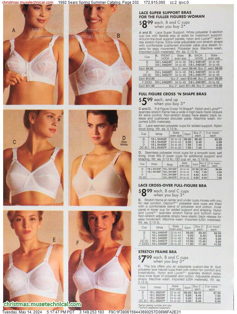 1992 Sears Spring Summer Catalog, Page 202