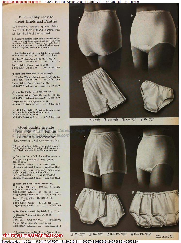 1965 Sears Fall Winter Catalog, Page 471