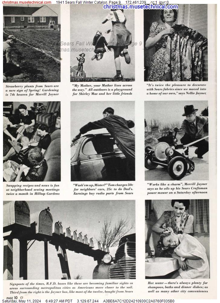 1941 Sears Fall Winter Catalog, Page 9