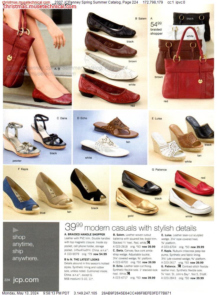 2007 JCPenney Spring Summer Catalog, Page 224
