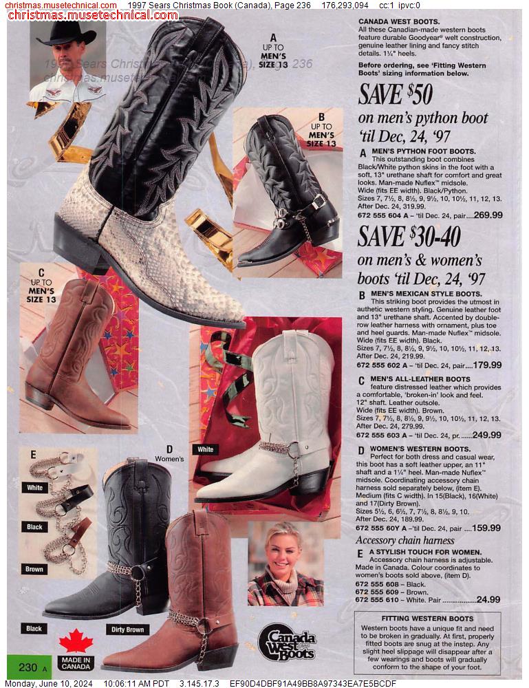 1997 Sears Christmas Book (Canada), Page 236