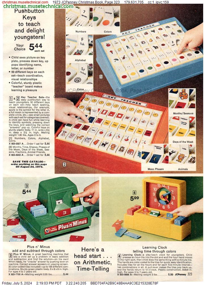 1973 JCPenney Christmas Book, Page 323