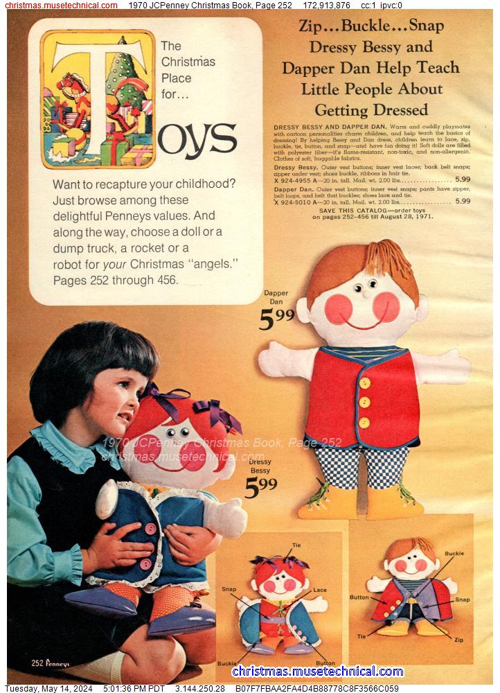 1970 JCPenney Christmas Book, Page 252