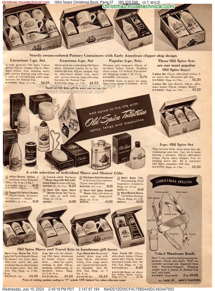 1954 Sears Christmas Book, Page 57