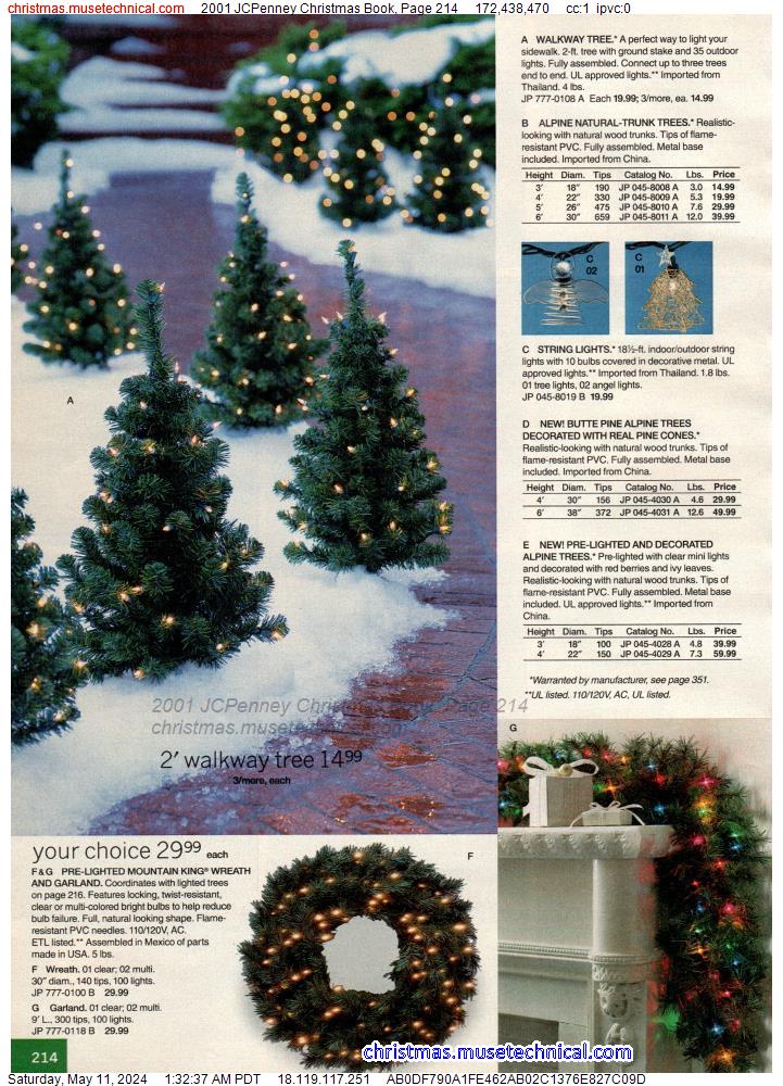 2001 JCPenney Christmas Book, Page 214