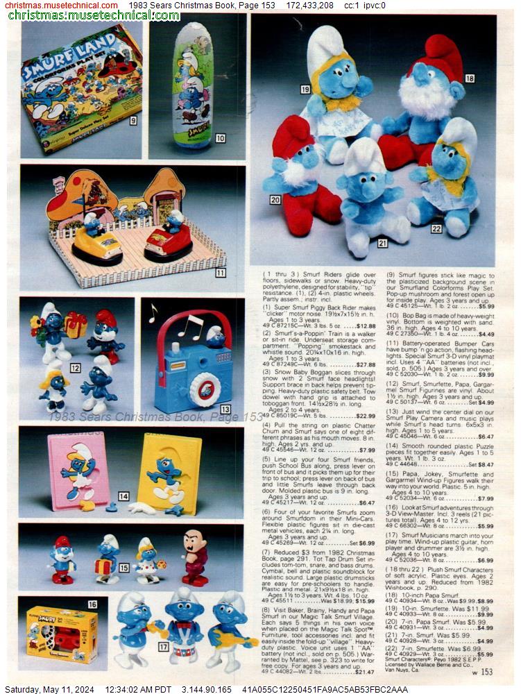 1983 Sears Christmas Book, Page 153