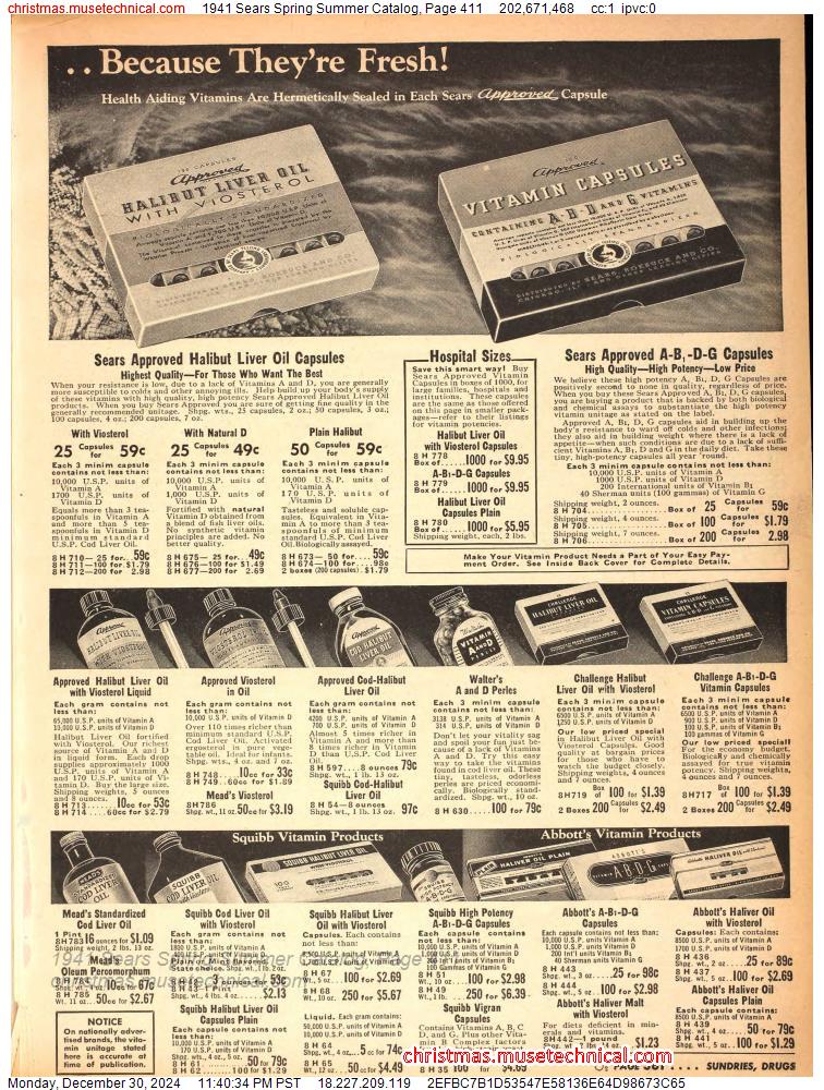 1941 Sears Spring Summer Catalog, Page 411