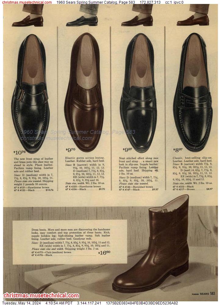 1960 Sears Spring Summer Catalog, Page 583