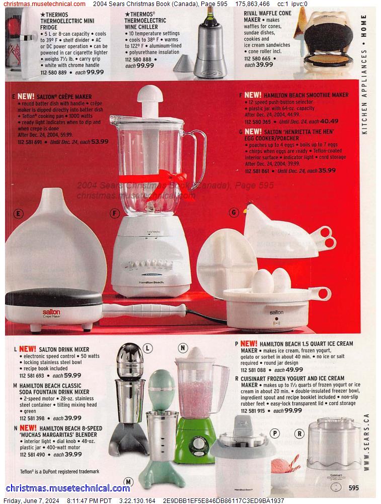 2004 Sears Christmas Book (Canada), Page 595
