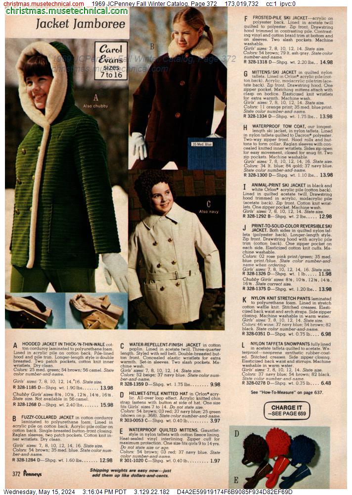 1969 JCPenney Fall Winter Catalog, Page 372