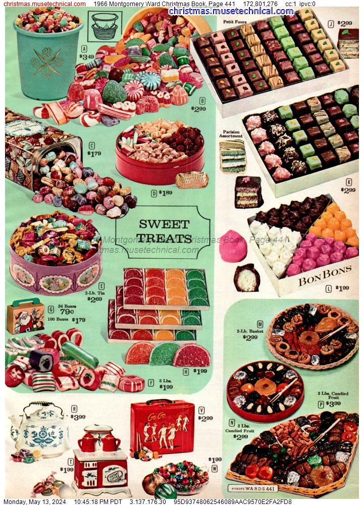1966 Montgomery Ward Christmas Book, Page 441