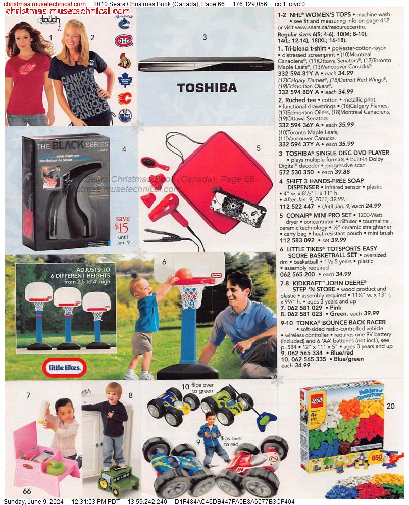 2010 Sears Christmas Book (Canada), Page 66