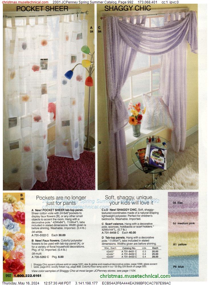 2001 JCPenney Spring Summer Catalog, Page 992