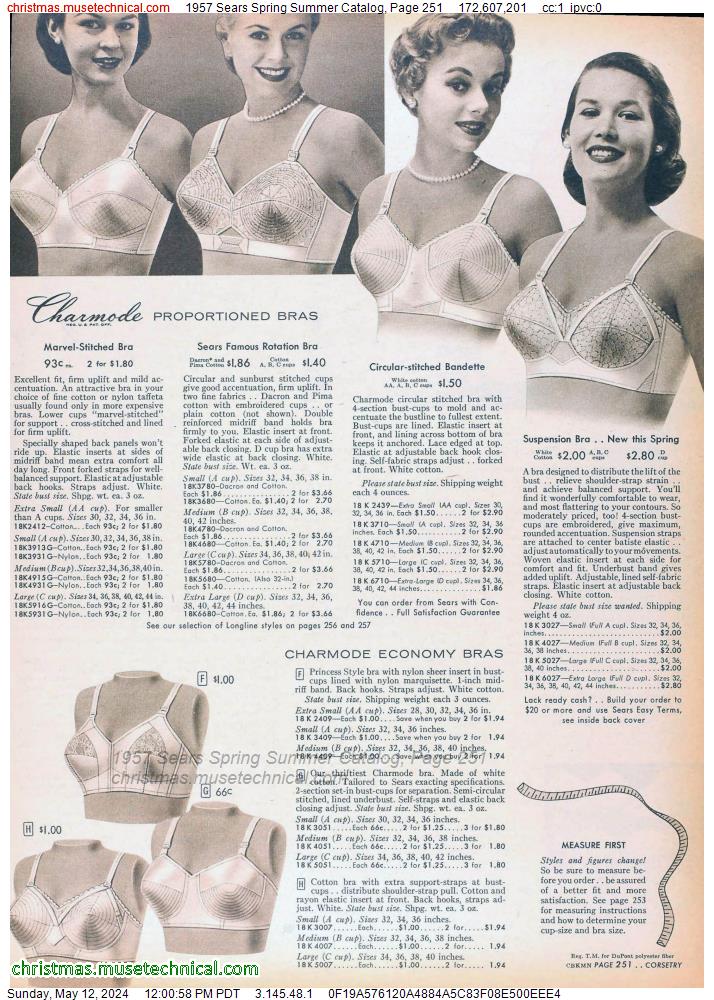 1957 Sears Spring Summer Catalog, Page 251