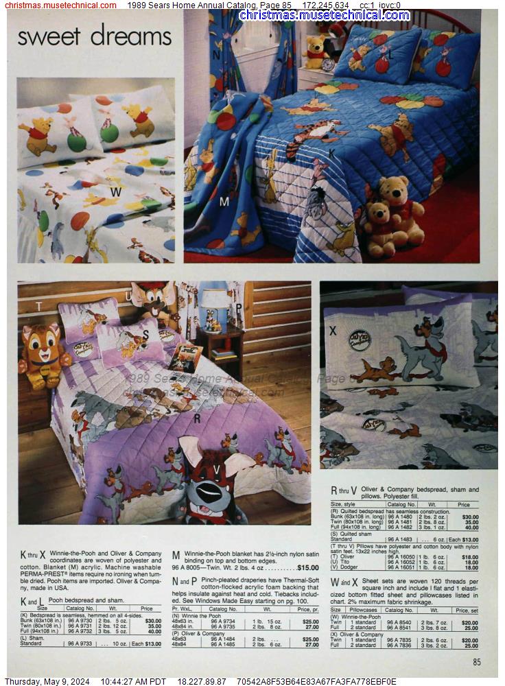 1989 Sears Home Annual Catalog, Page 85