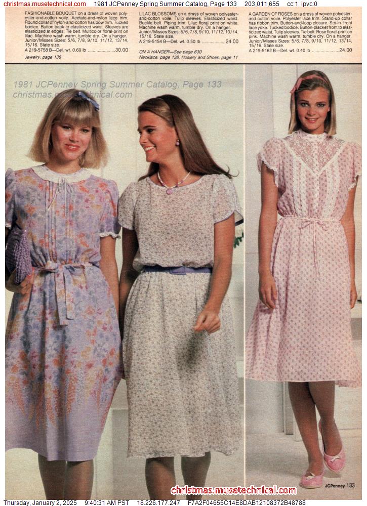 1981 JCPenney Spring Summer Catalog, Page 133