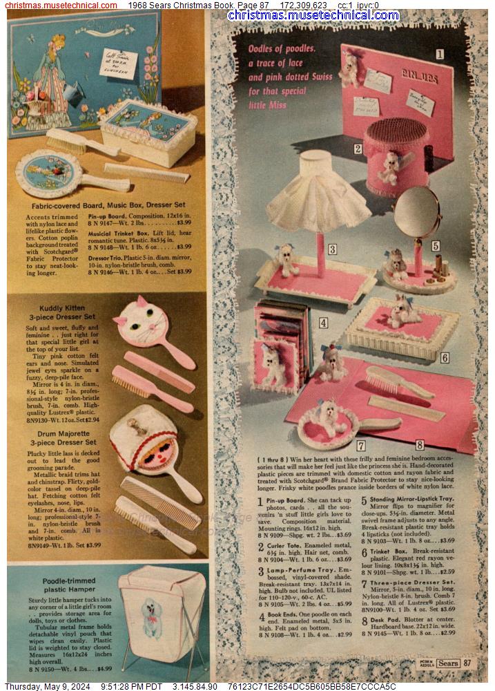1968 Sears Christmas Book, Page 87