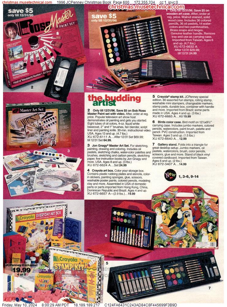 1996 JCPenney Christmas Book, Page 600