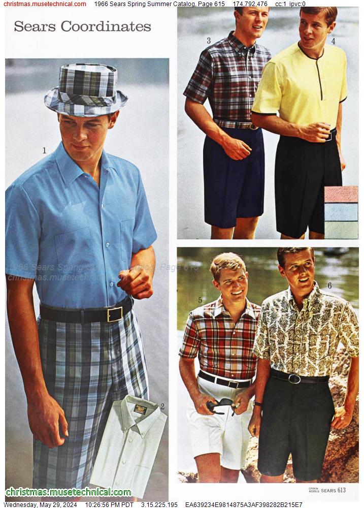 1966 Sears Spring Summer Catalog, Page 615