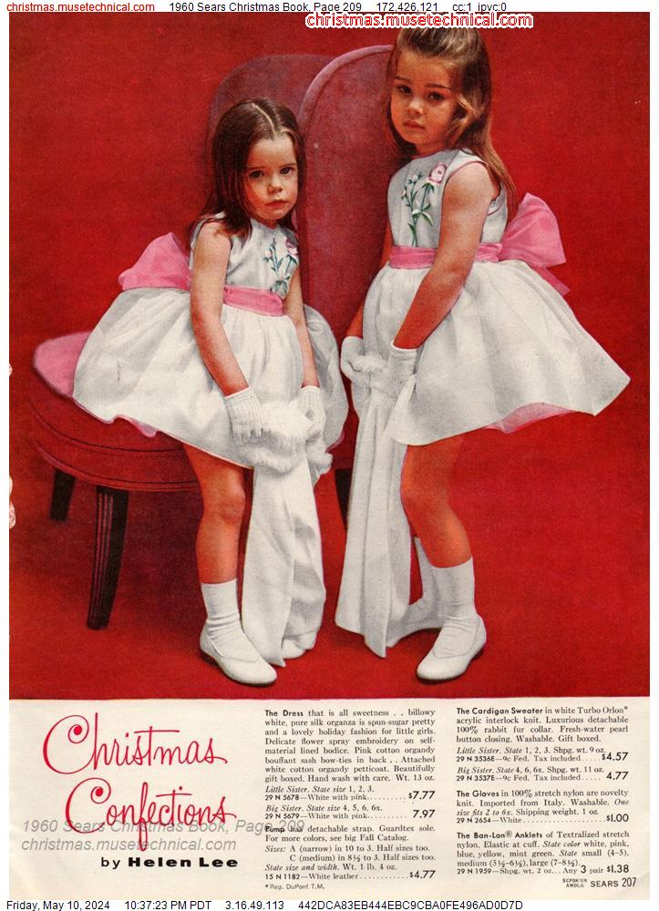 1960 Sears Christmas Book, Page 209