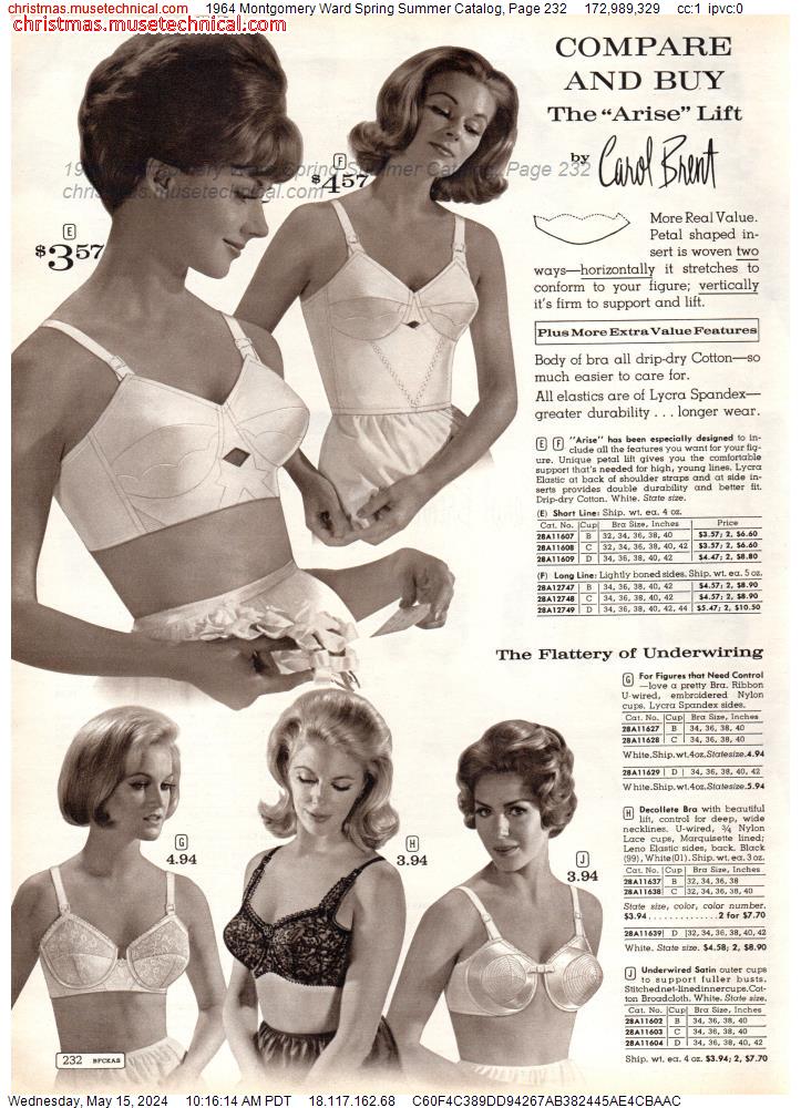 1964 Montgomery Ward Spring Summer Catalog, Page 232