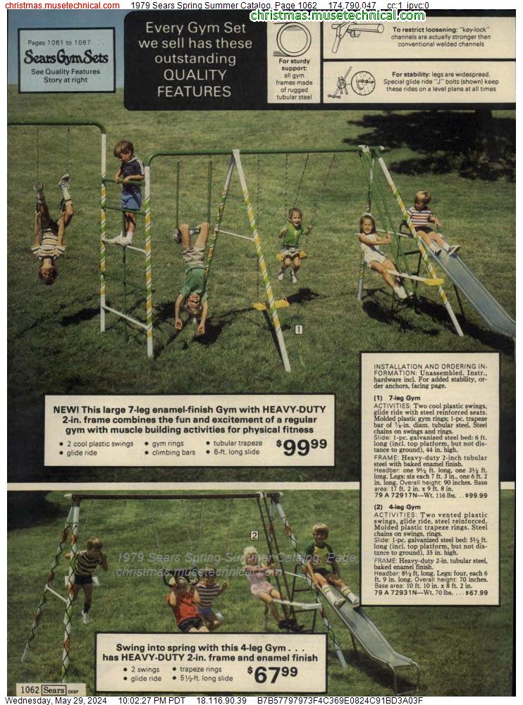 1979 Sears Spring Summer Catalog, Page 1062