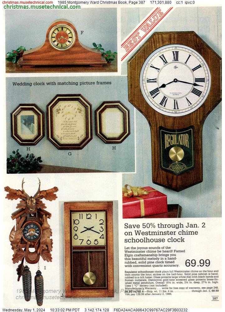 1985 Montgomery Ward Christmas Book, Page 387