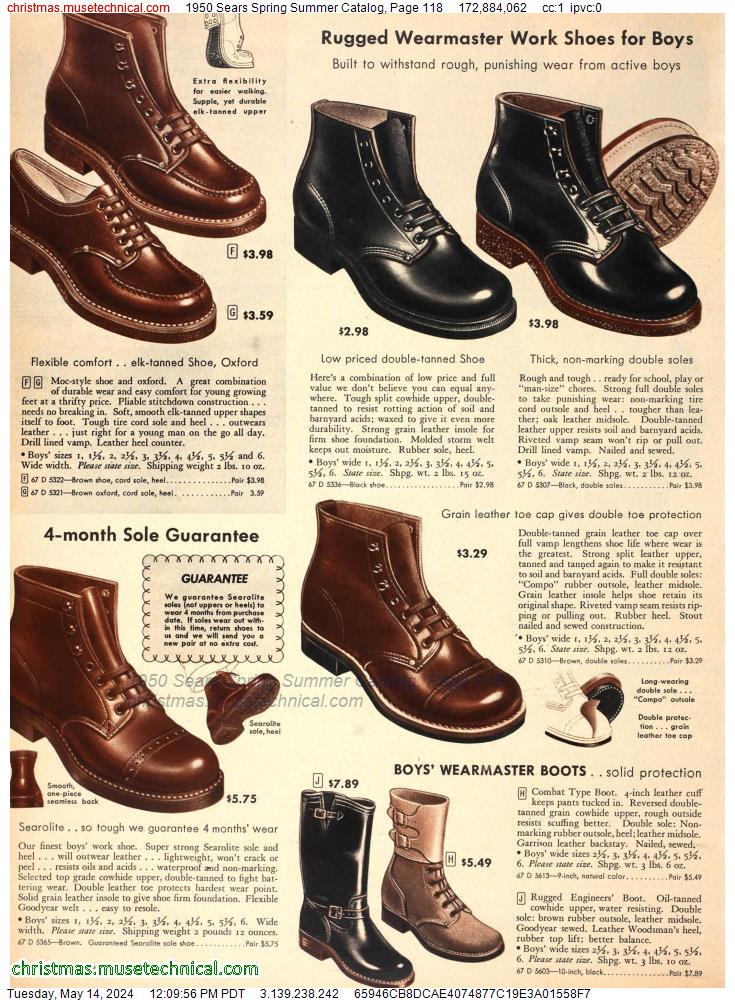 1950 Sears Spring Summer Catalog, Page 118