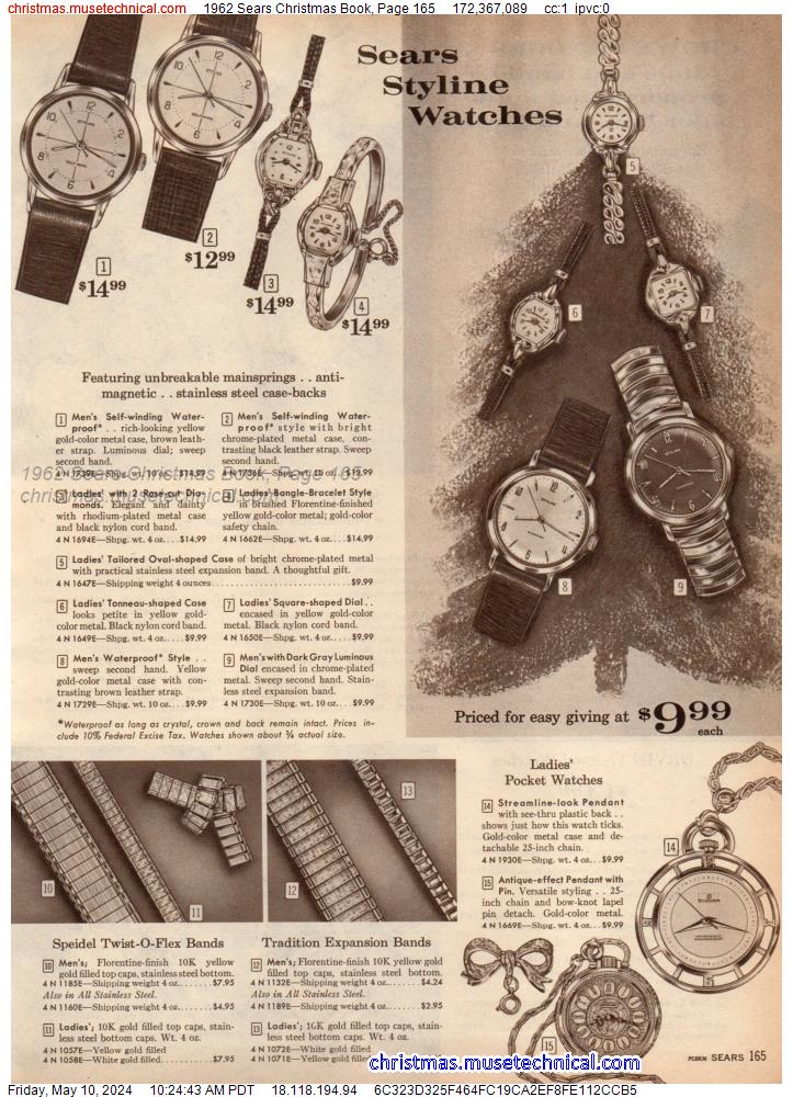 1962 Sears Christmas Book, Page 165
