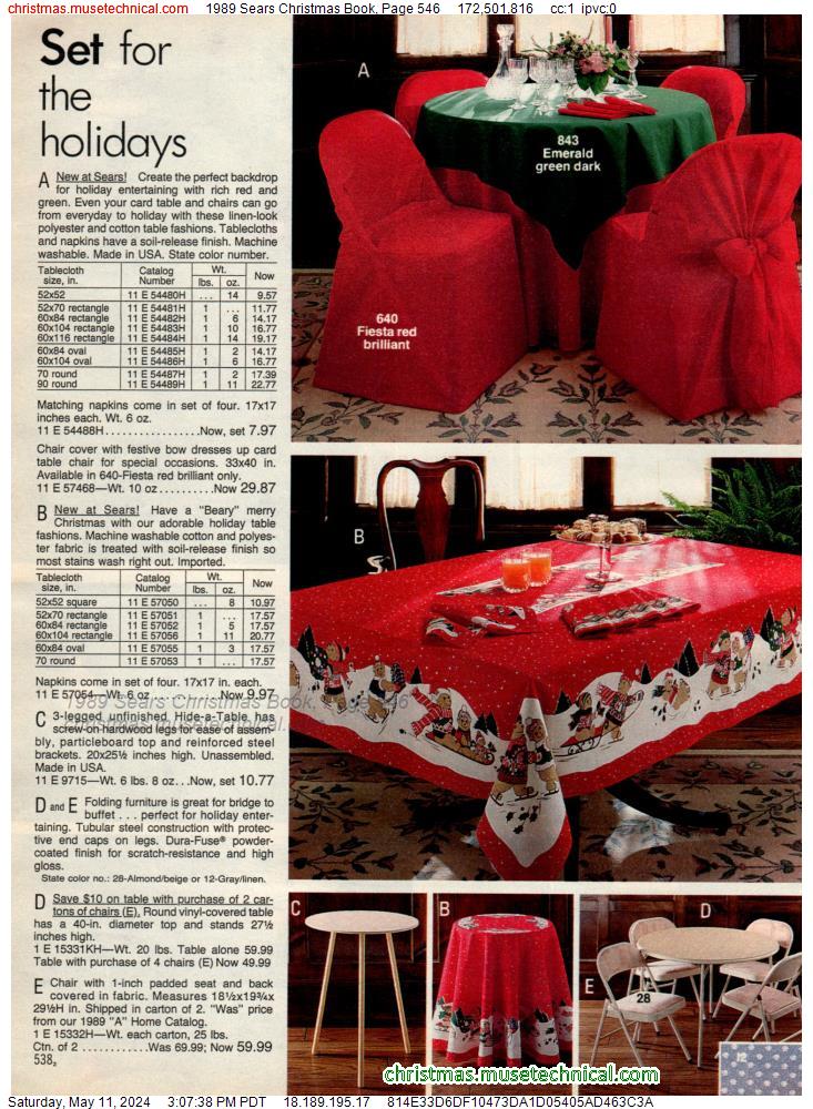 1989 Sears Christmas Book, Page 546