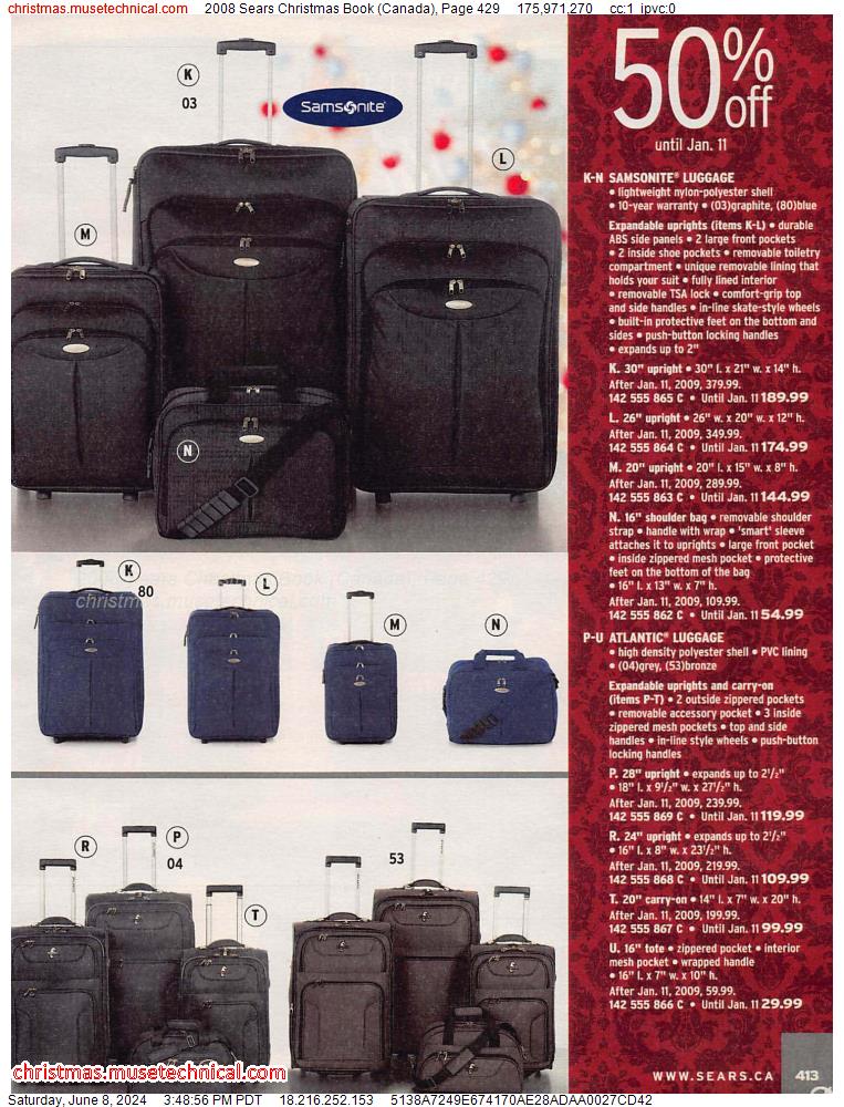 2008 Sears Christmas Book (Canada), Page 429