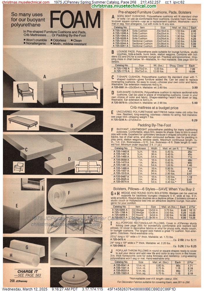 1975 JCPenney Spring Summer Catalog, Page 268