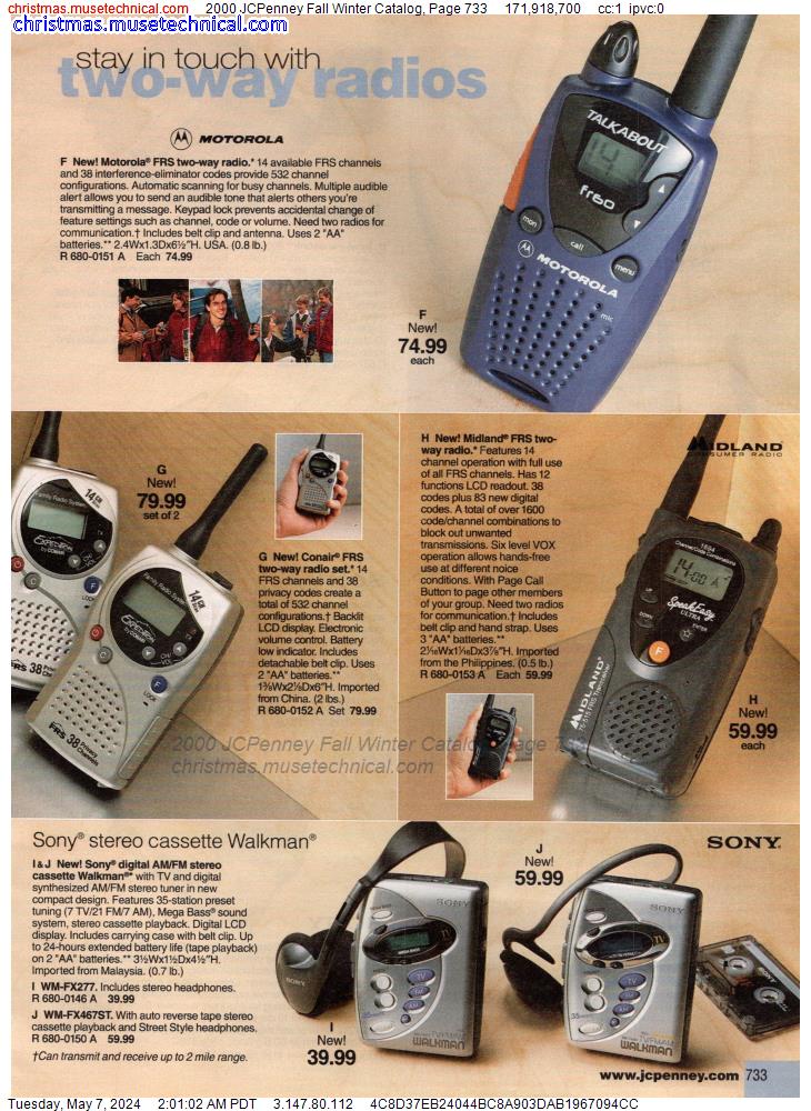 2000 JCPenney Fall Winter Catalog, Page 733