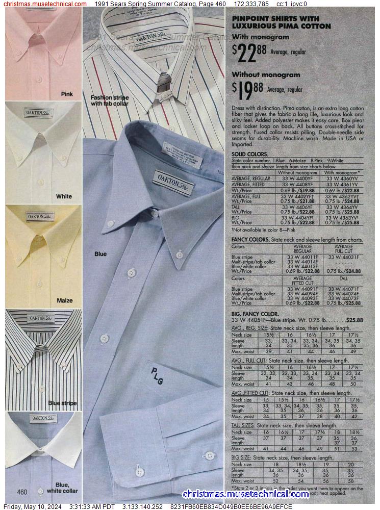 1991 Sears Spring Summer Catalog, Page 460
