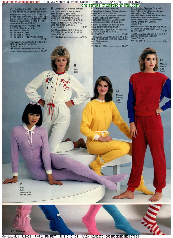 1983 JCPenney Fall Winter Catalog, Page 270