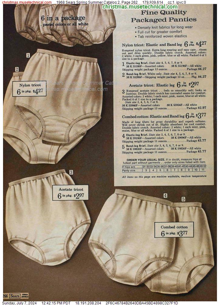 1968 Sears Spring Summer Catalog 2, Page 262