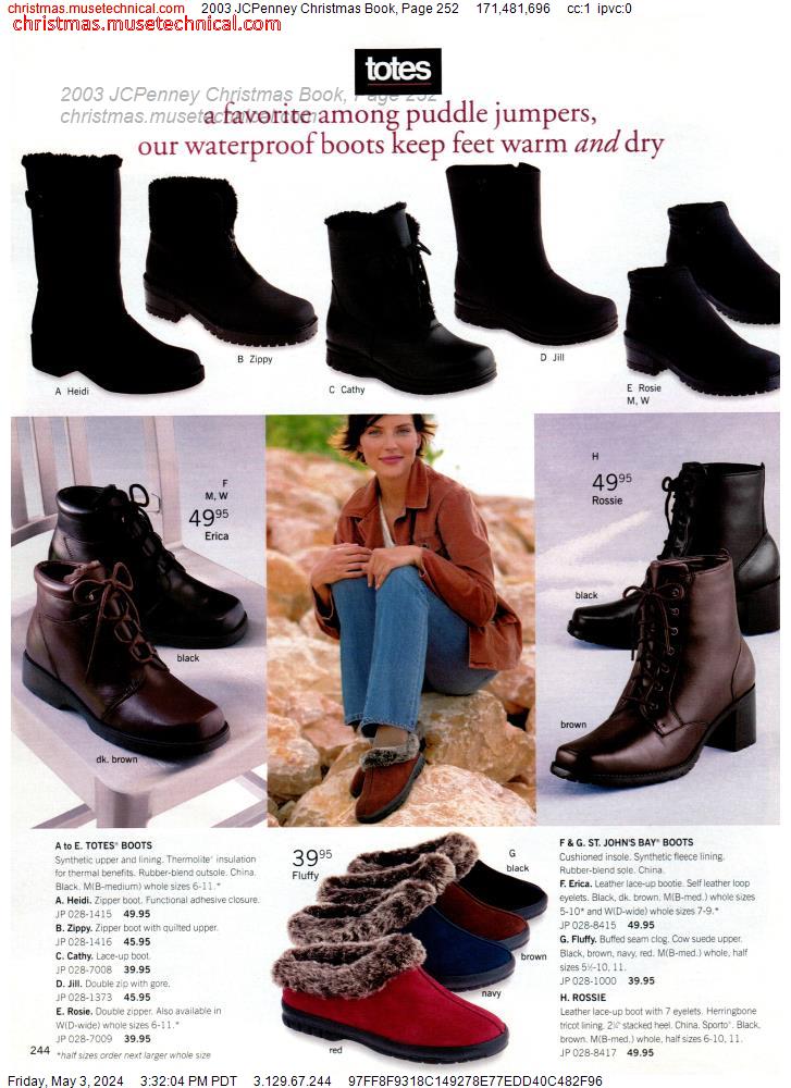 2003 JCPenney Christmas Book, Page 252