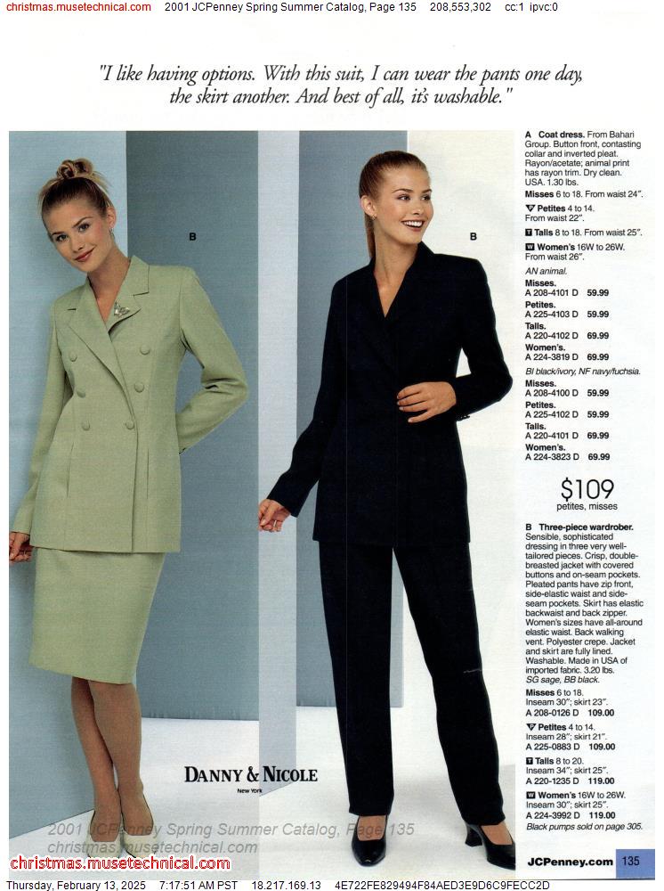 2001 JCPenney Spring Summer Catalog, Page 135