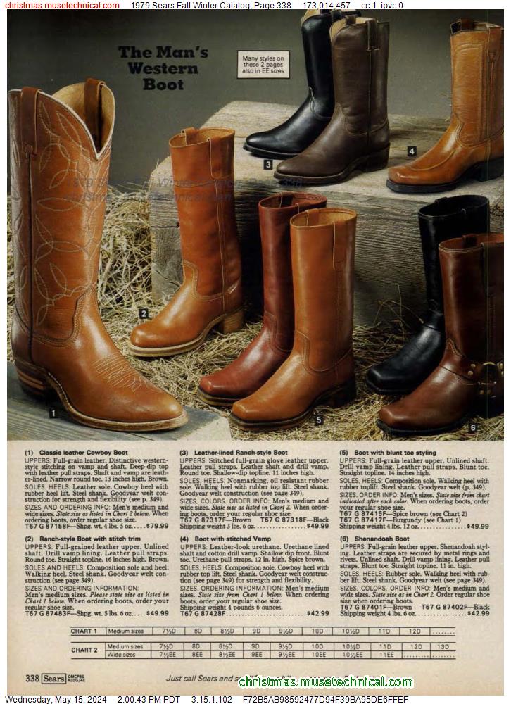 1979 Sears Fall Winter Catalog, Page 338