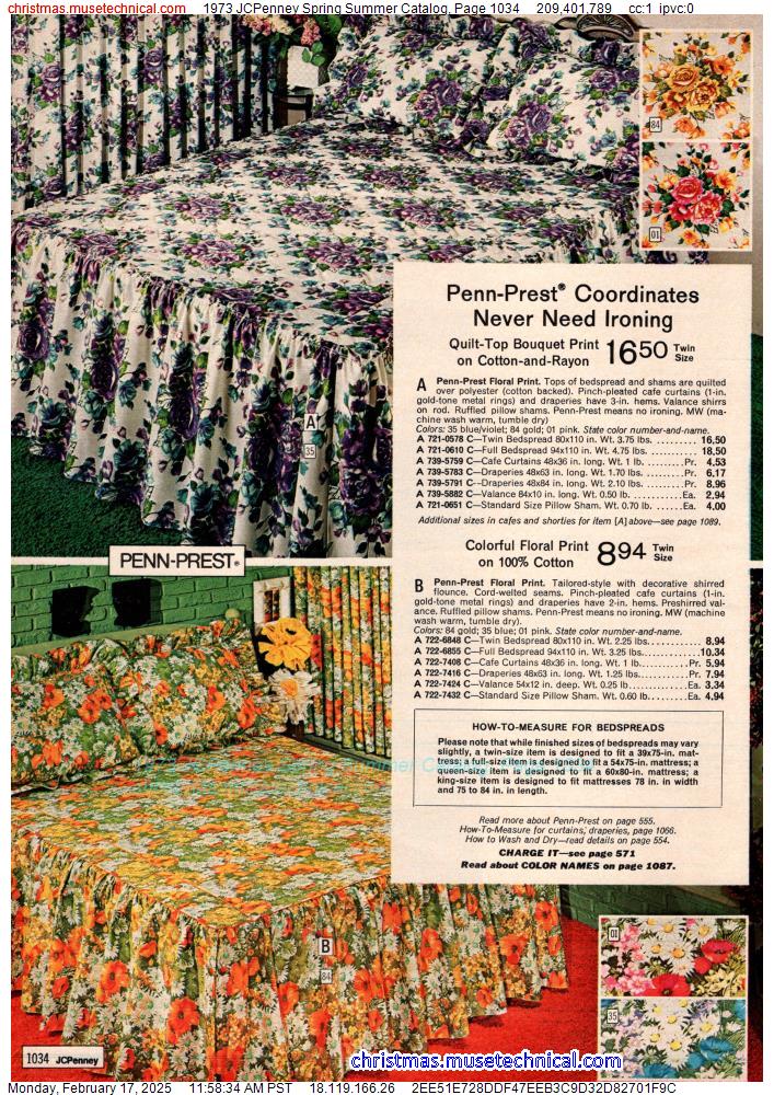 1973 JCPenney Spring Summer Catalog, Page 1034